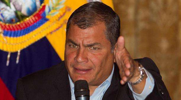 Correa asegura que quieren inhabilitarlo