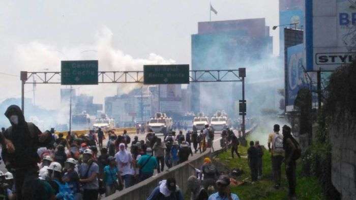 rebelión popular abril 2017