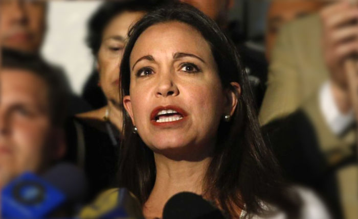 María Corina Machado: Si reconocen a ese CNE, reconocen a la AN ilegítima y a Maduro
