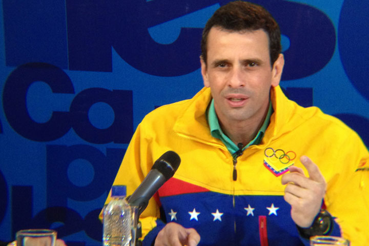 Capriles Radonski pide algún tipo de acuerdo entre chavismo y oposición