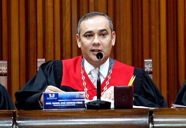 Presidente del TSJ apoya "revolución judicial"