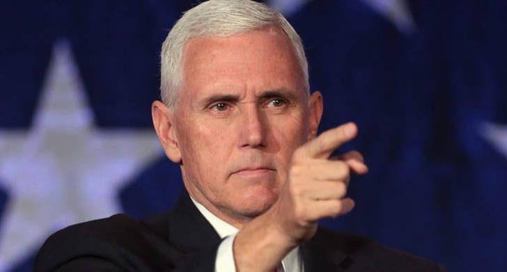 Juan Guaidó Mike Pence
