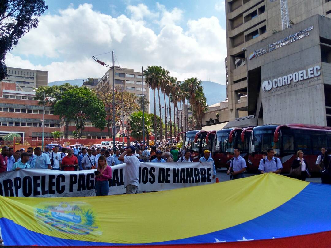 Trabajadores corpoelec-paro-trabajadores-electricos
