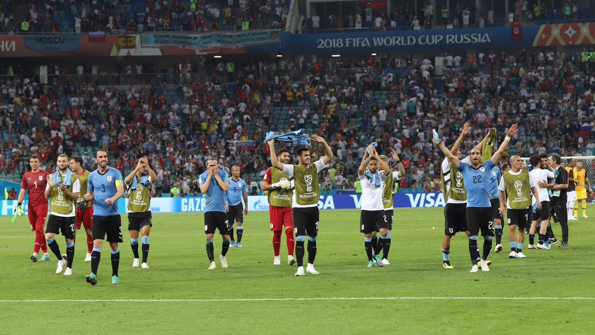 Uruguay eliminó a Portugal