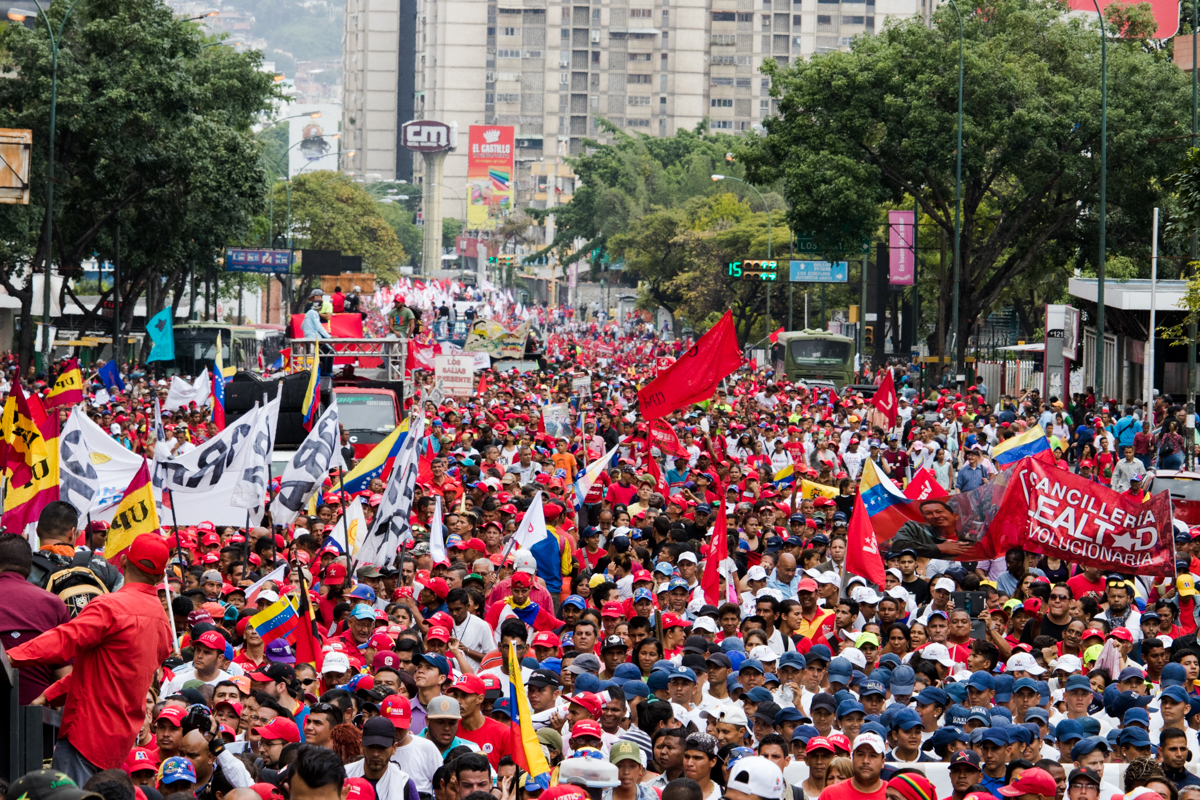 chavistas marcharon