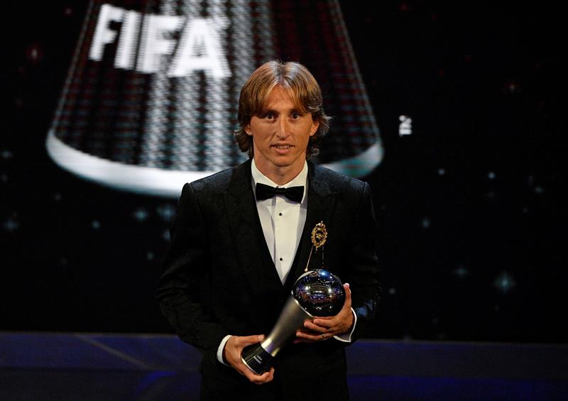Luka Modric the best fifa efe