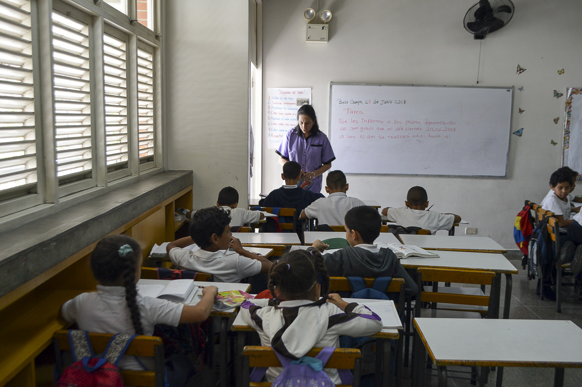 Unicef y Fe y Alegría se unieron para mantener a niños en las aulas