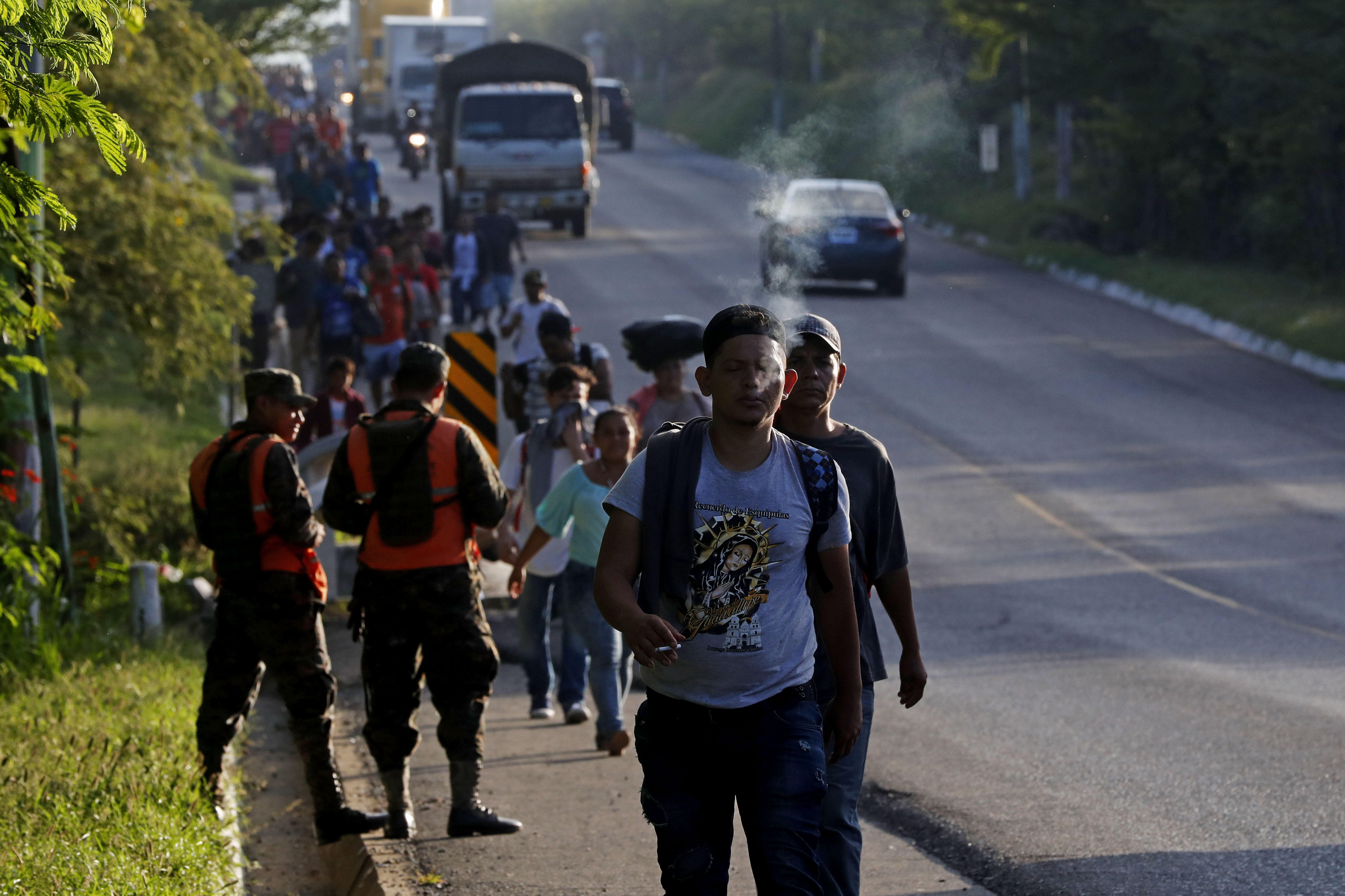 migrantes venezolanos en Honduras