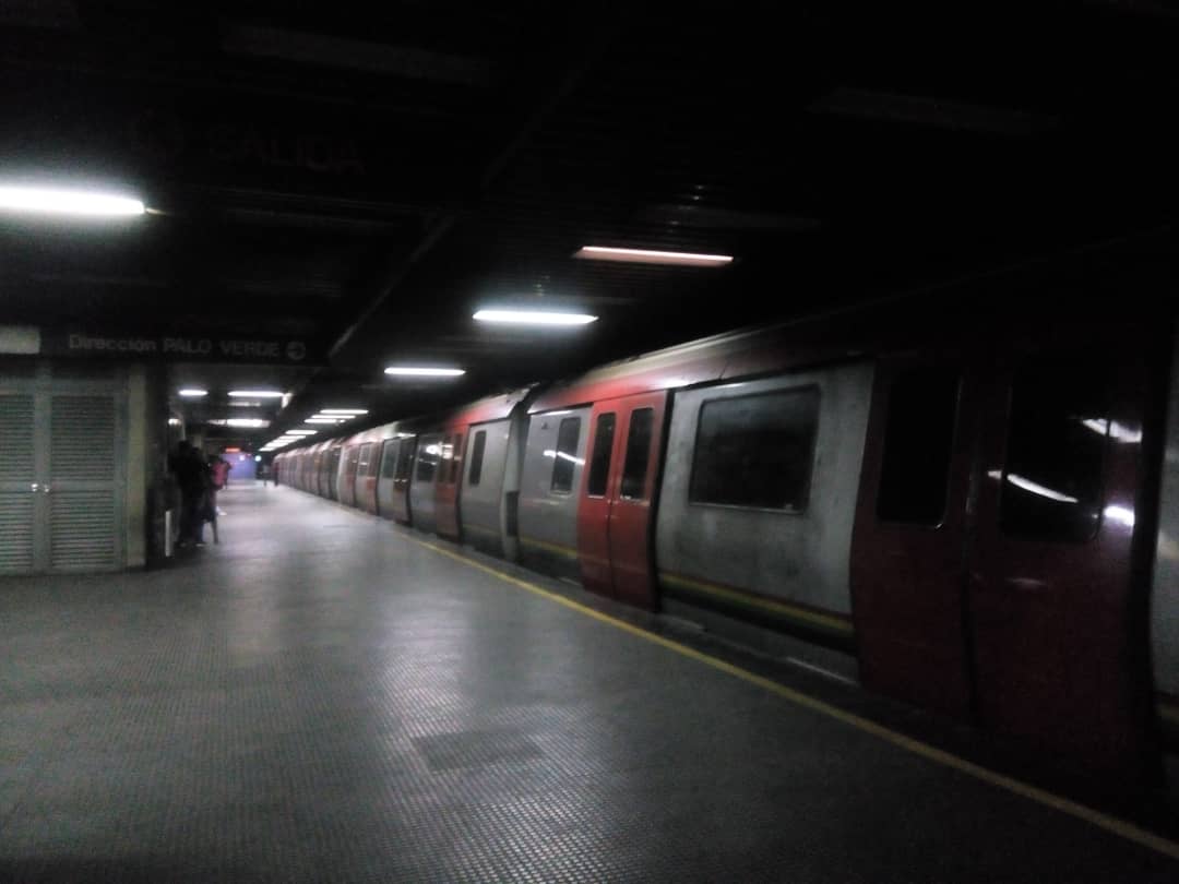 Metro-Línea 2-sin servicio