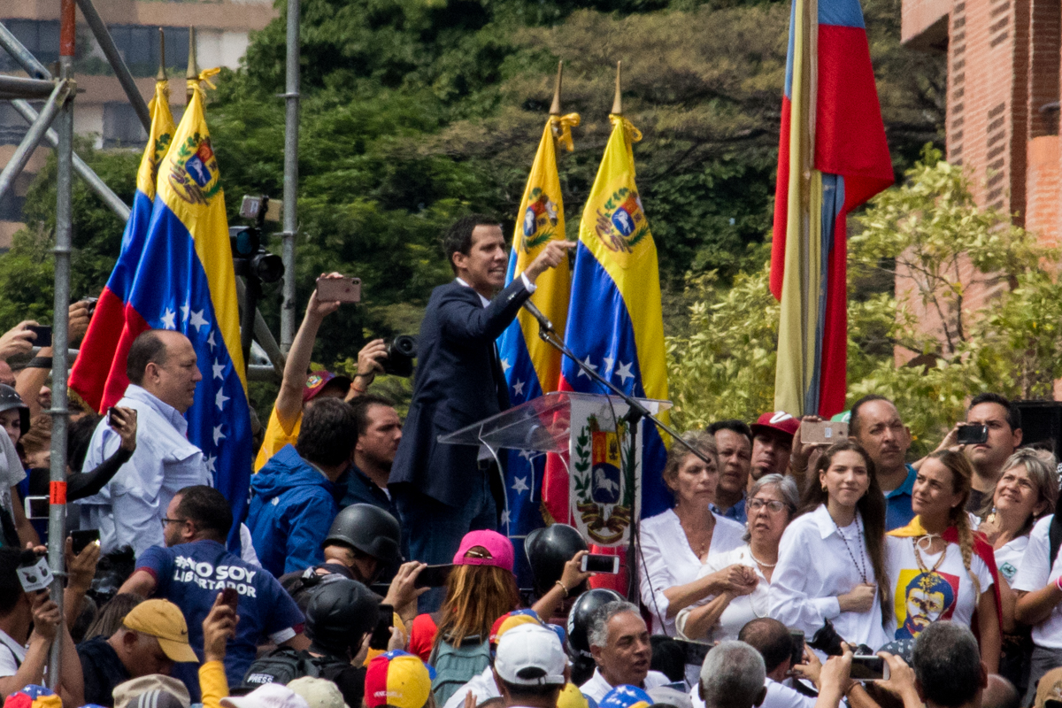 El 23 de enero de 2019 la comunidad internacional democrática expresó su apoyo