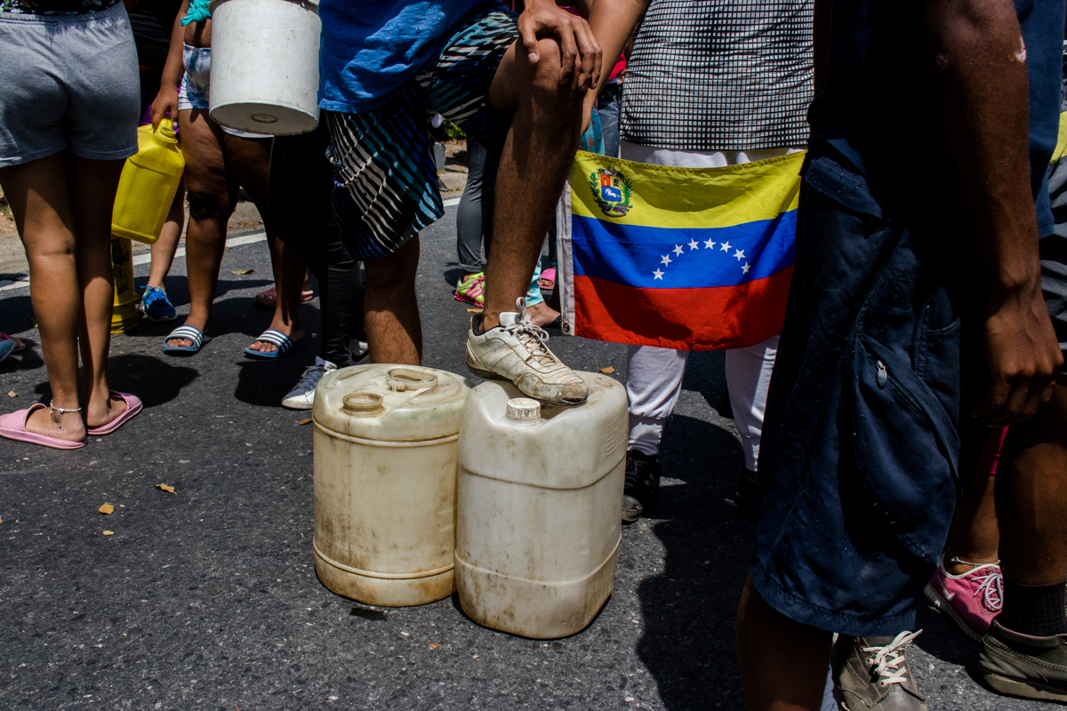 caracas sin agua y con electricidad a medias