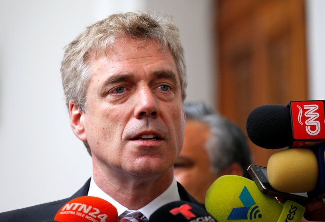 Embajador Daniel Kriener se despide de Venezuela