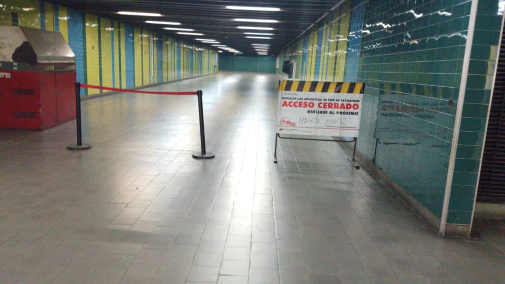 falla de energía-Metro de Caracas-julio