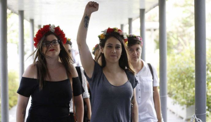 Activistas de Femen