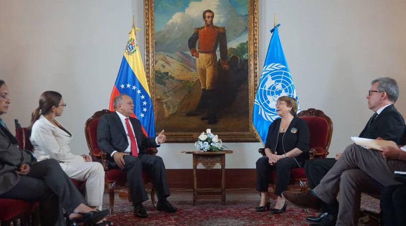 Casa Amarilla-Bachelet-Diosdado Cabello