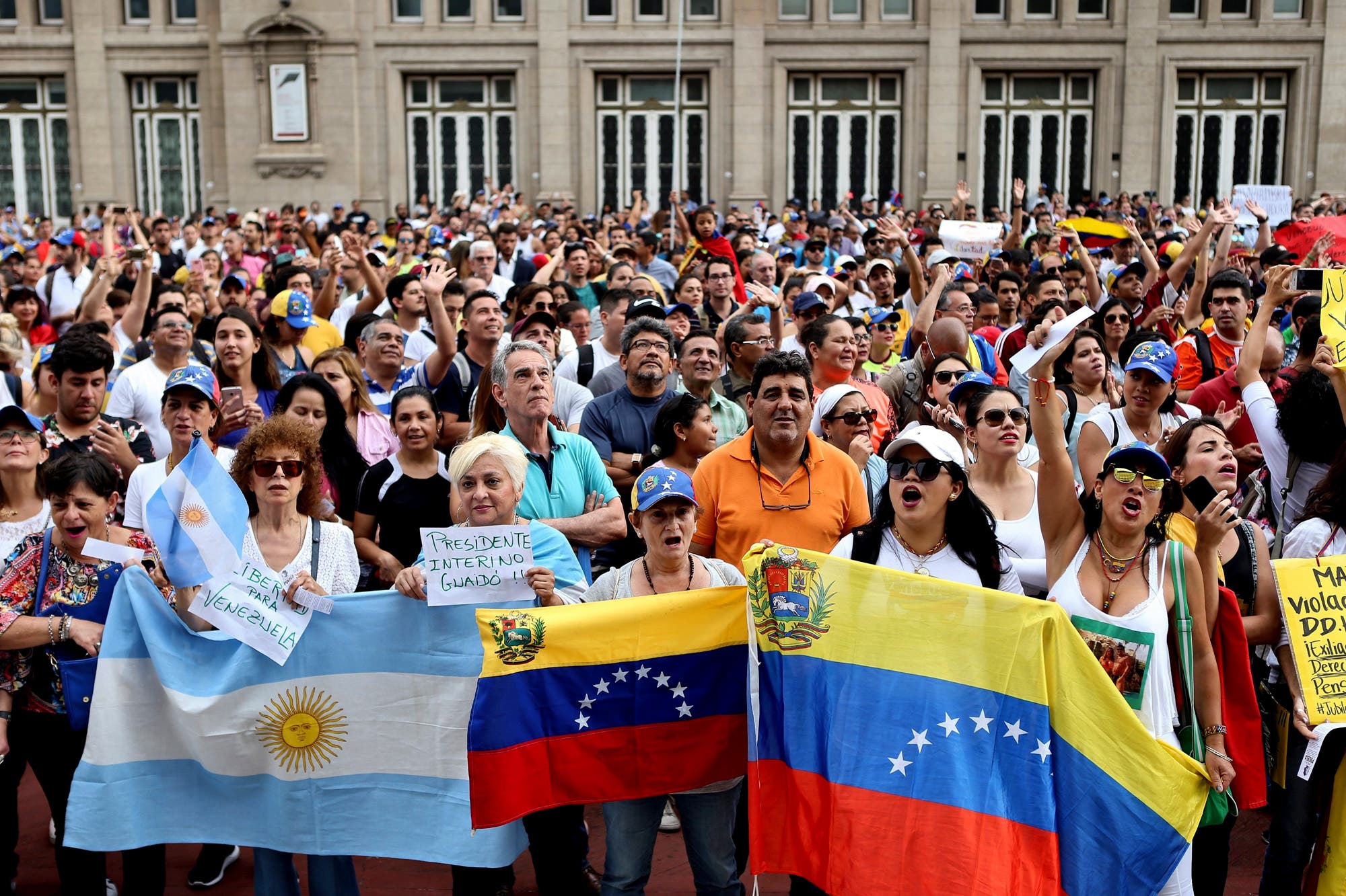 venezolanos en argentina