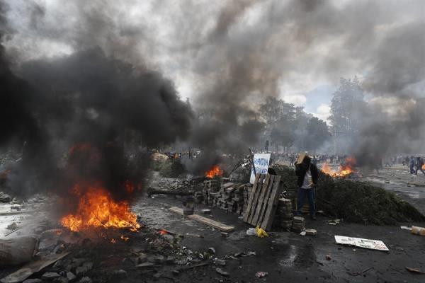Protesta en Ecuador