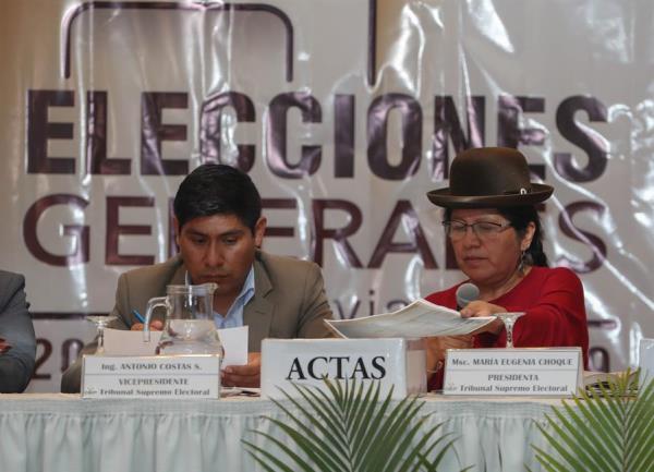 Elecciones en Bolivia