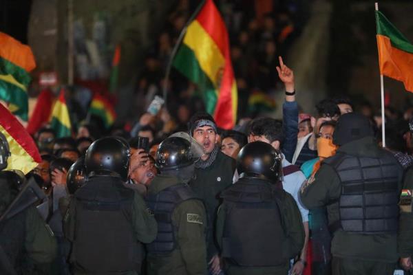 Resultado electoral desata protesta en Bolivia