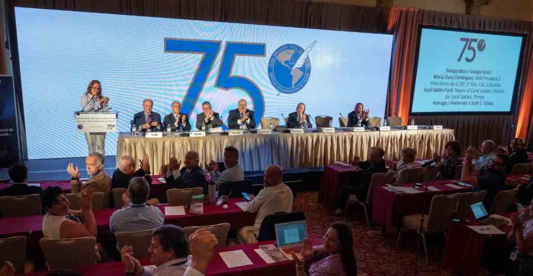 La SIP celebró su 75 Asamblea General en EEUU