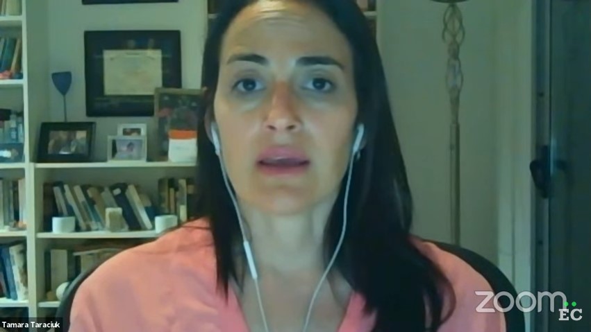 Tamara Taraciuk pidió mejorar el estatus de los venezolanos inmigrantes