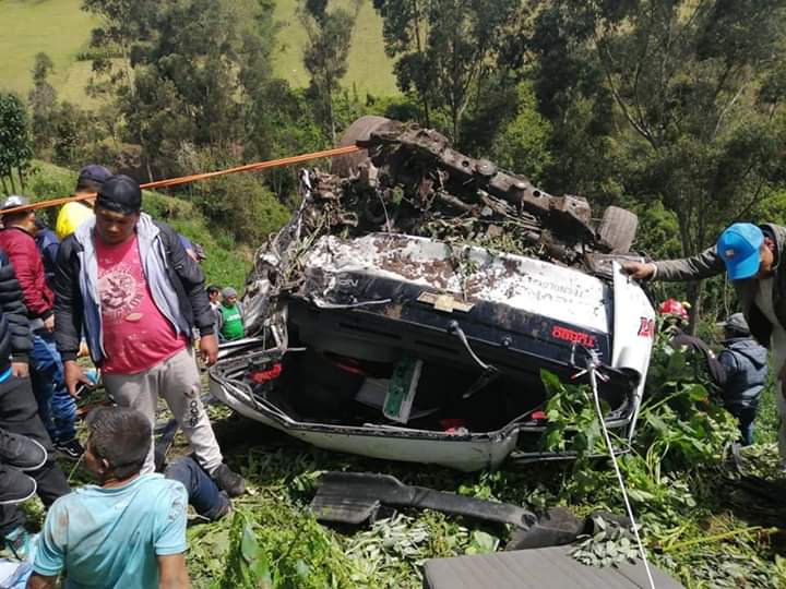 accidente venezolanos en ecuador carchi