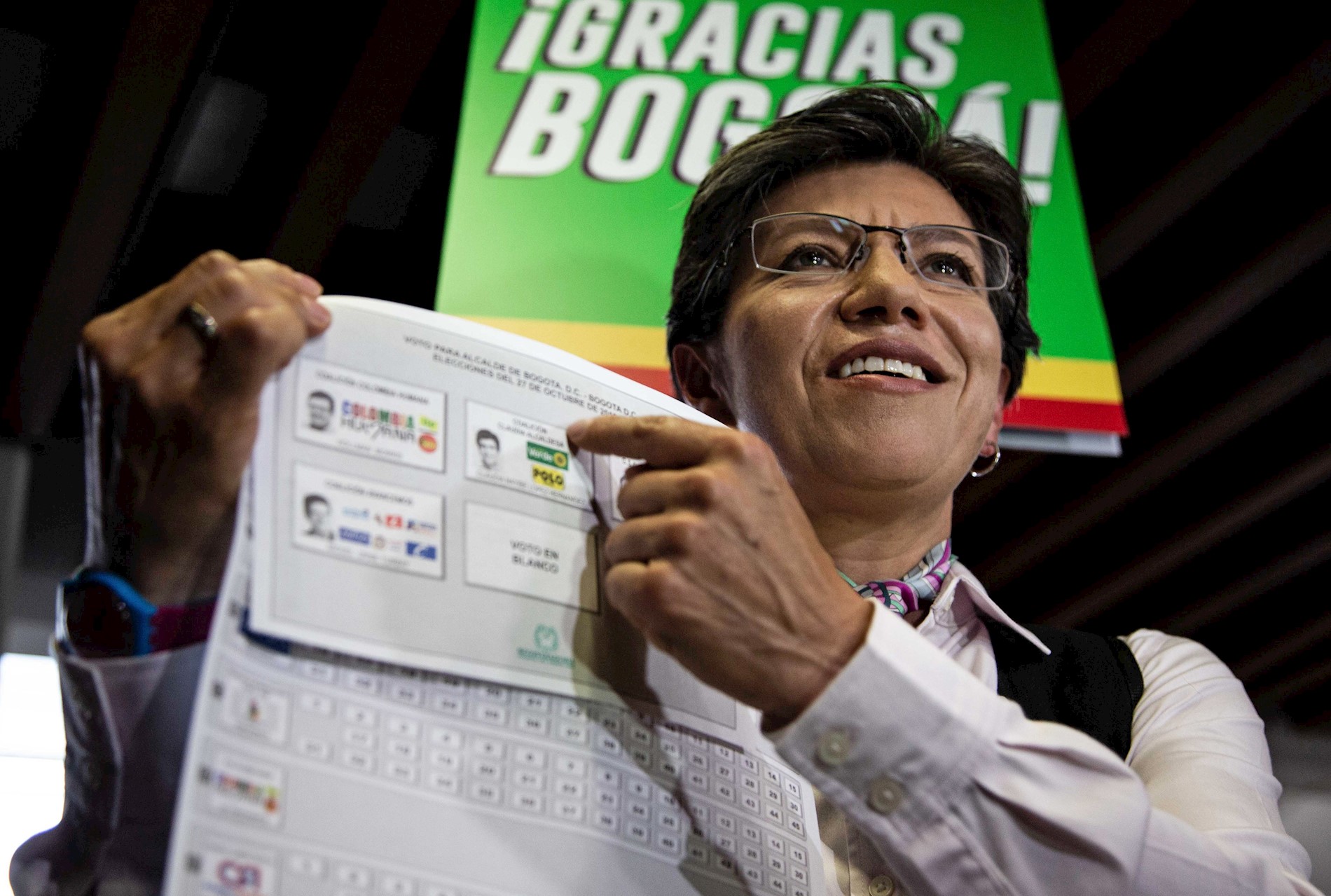 Claudia Lopez alcaldesa de Bogotá