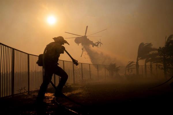 Incendios en EEUU