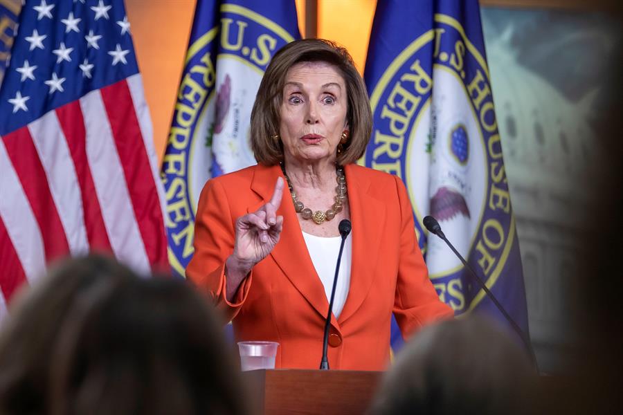 Nancy Pelosi anuncia la decisión que formaliza el juicio político contra Donald Trump