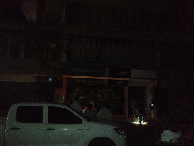 La zona norte de La Candelaria estuvo sin energía eléctrica