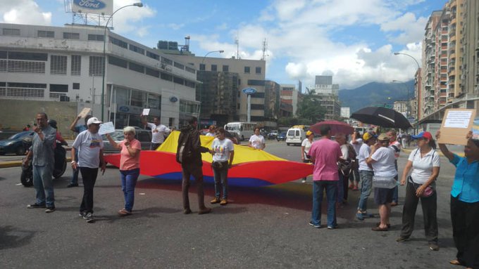 Protesta sostenida