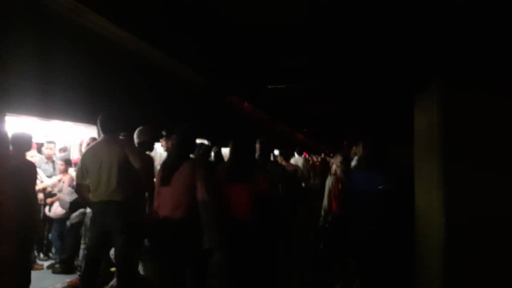Dos estaciones del Metro quedaron sin electricidad este viernes 8 de noviembre