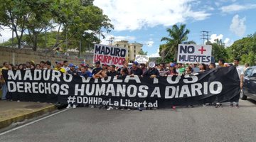 Los universitarios en Maturín rechazaron la muerte de Gerardo Ledezma