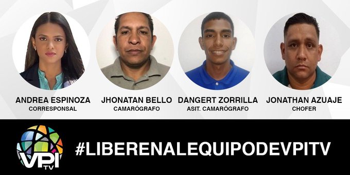 Trabajadores de VPI TV, Caraota Digital y Entorno Inteligente fueron detenidos por la Dgcim