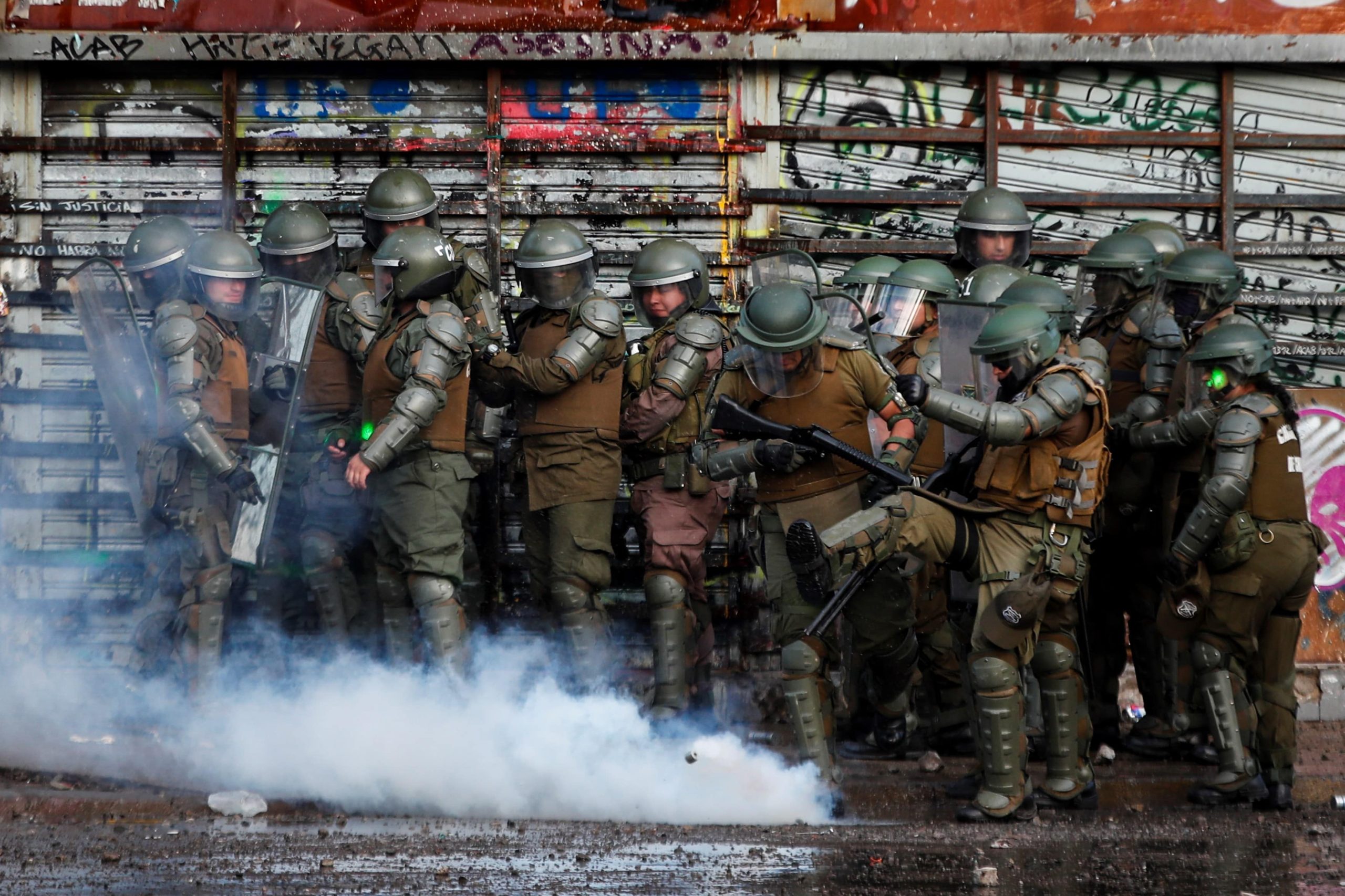 La ONU condenó el uso de armas letales contra los manifestantes en Chile