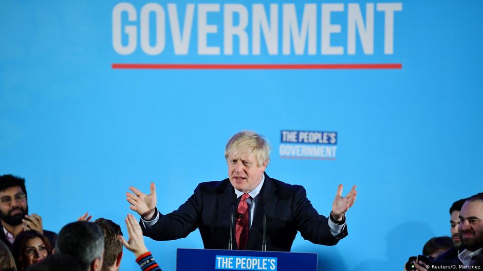 Boris Johnson obtuvo una victoria por mayoría absoluta en Reino Unido