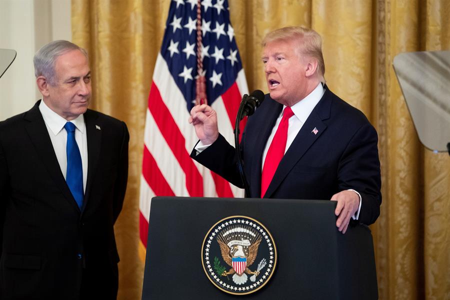 Donald Trump pretende entregar parte de Cisjordania a Israel