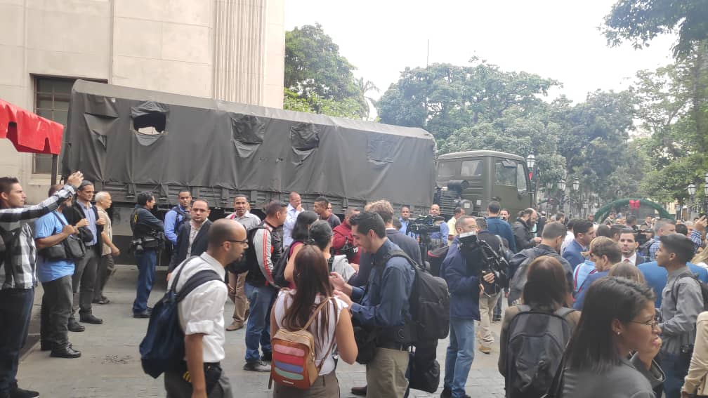 Cuerpos de seguridad niegan acceso a los periodistas a la AN este 5 de enero