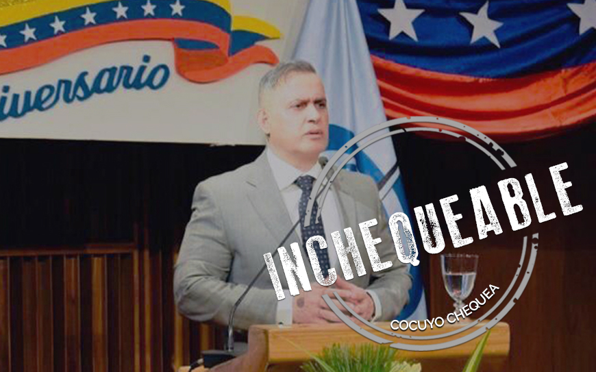 Cifras presentadas por Tarek William Saab son inchequeables