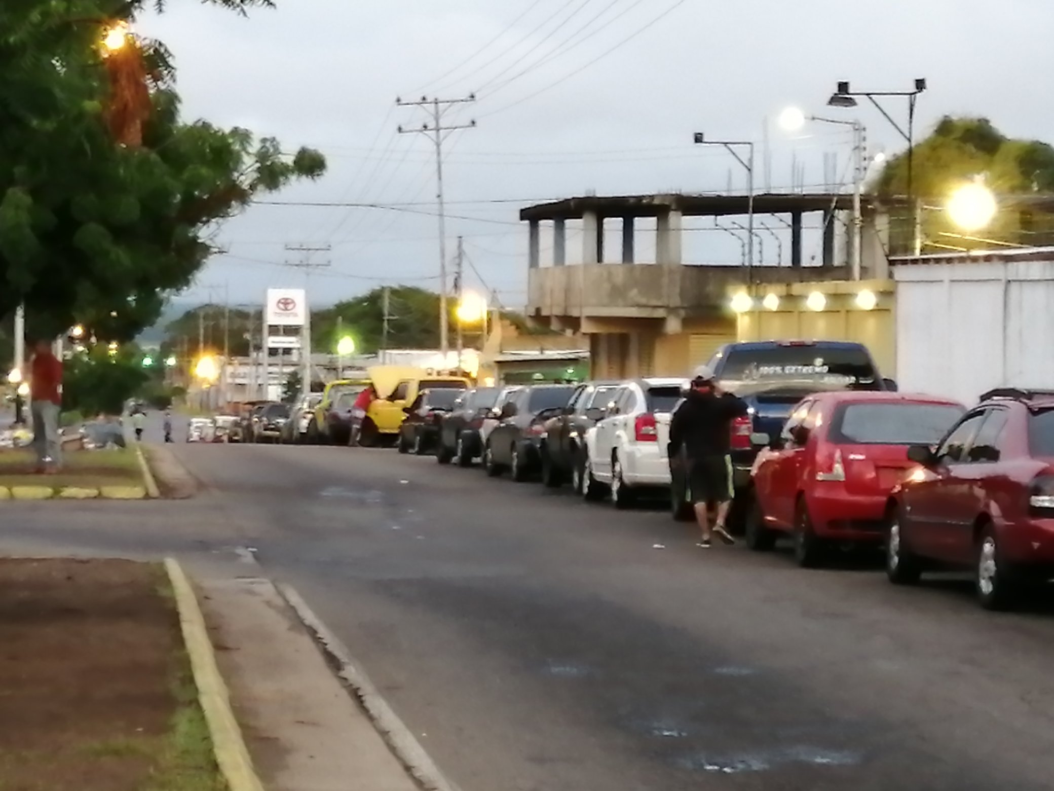 Colas por gasolina