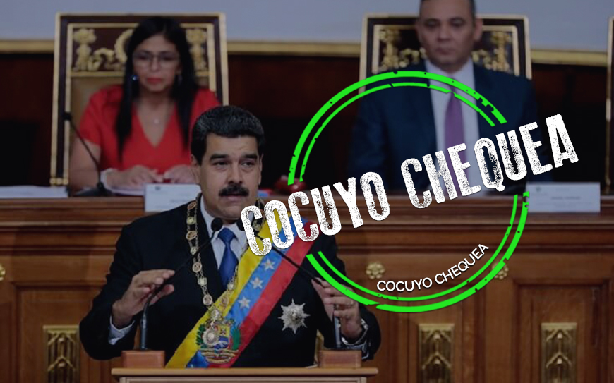 Informe de gestión Maduro