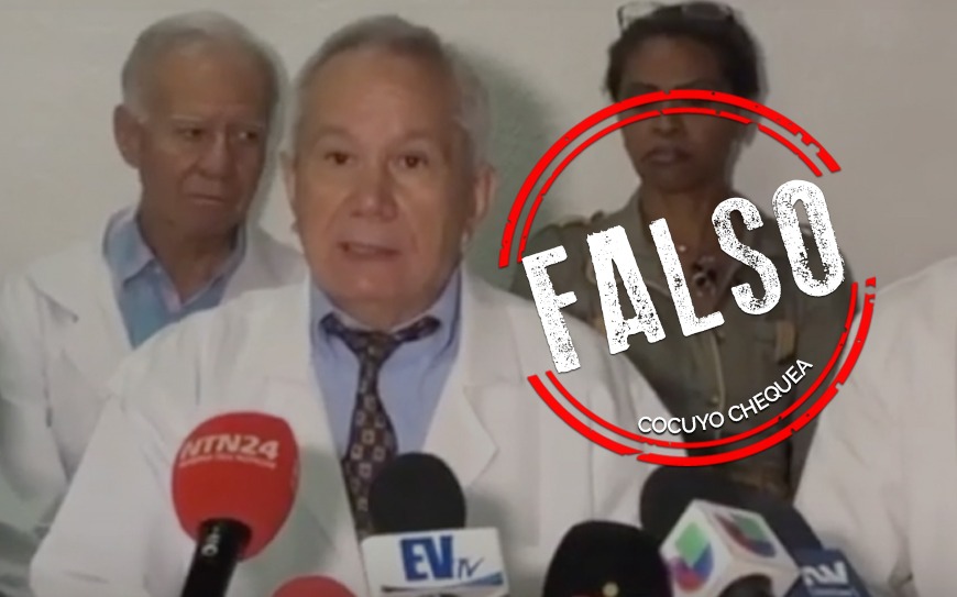 Es falso que mueran 1.500 personas diarias en los hospitales