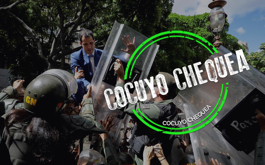 Juan Guaidó intenta ingresar a la AN