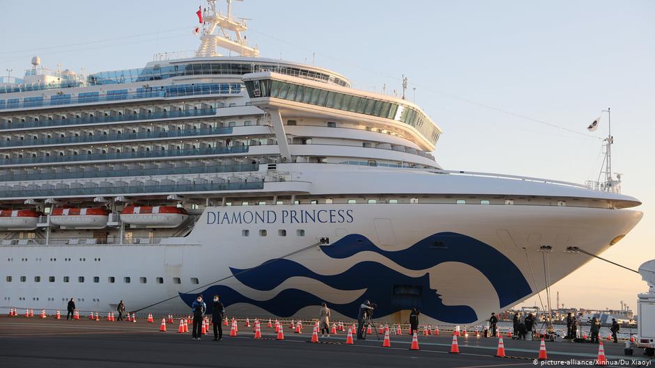 Coronavirus: al menos 40 estadounidenses infectados en crucero en Japón