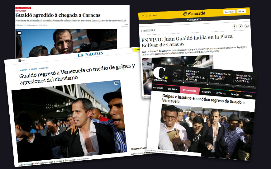 Regreso de Guaidó estuvo marcado por golpes y amenazas