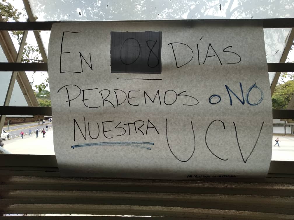 Estudiantes de la UCV llaman a defender la universidad este 27 de febrero