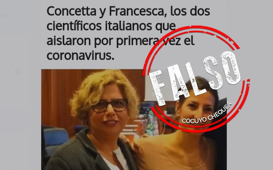 Científicas italianas no fueron las primeras en aislar el coronavirus en Europa #Datoscoronavirus
