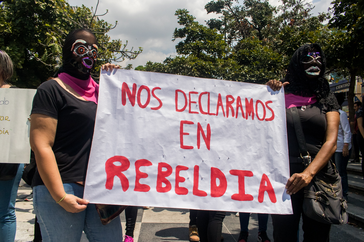 protesta dia de la mujer