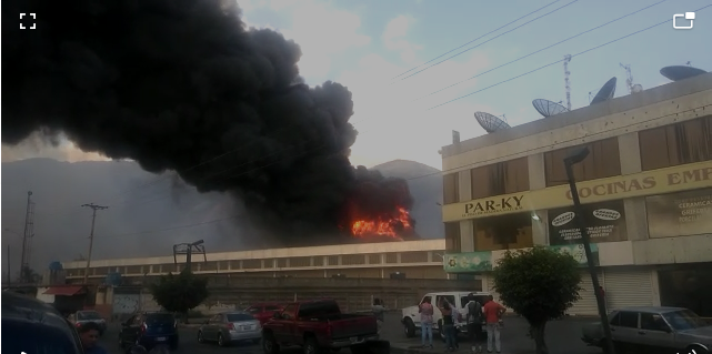 Se incendian galpones del CNE en Filas de Mariche este #7Mar