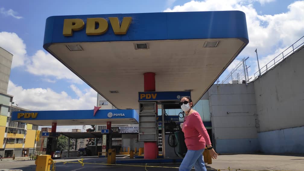 gasolina caracas coronavirus covid-19 31 de marzo